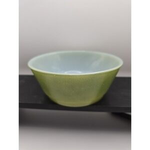 Vintage Fire King Anchor Hocking‎ Green Ombre Small Cereal Bowl Dish  4-7/8"